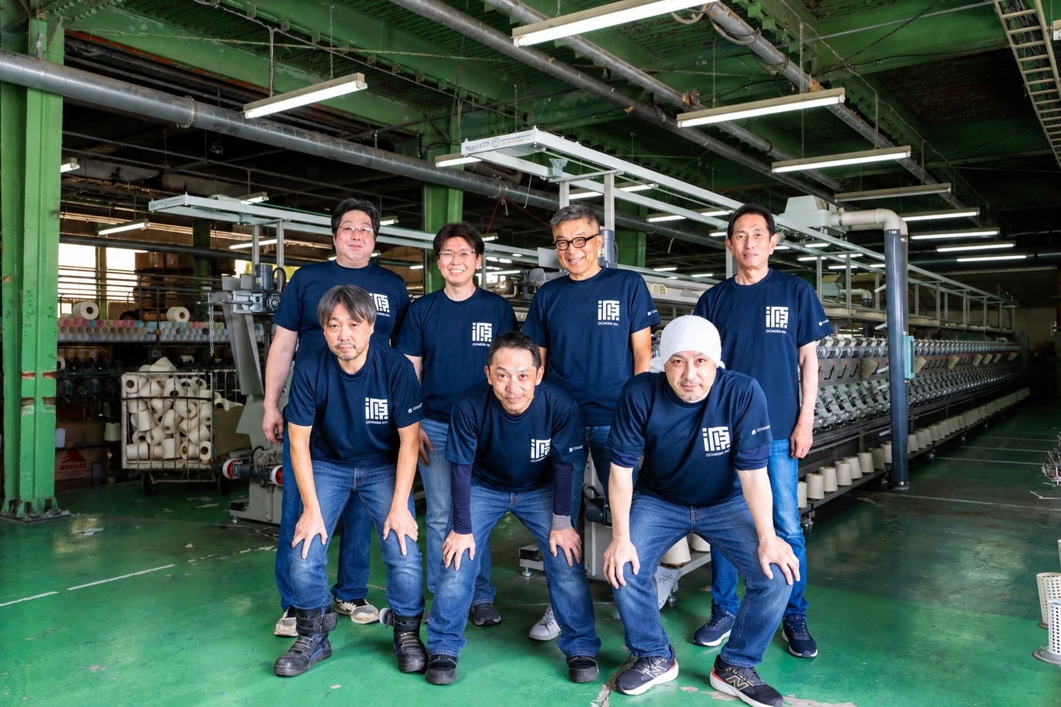越智源 社員集合写真